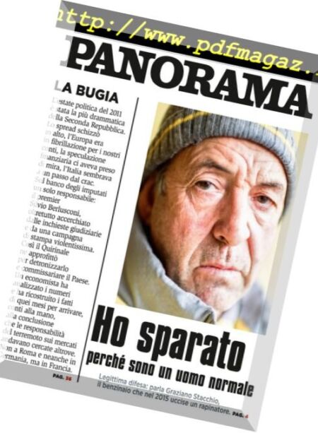 Panorama Italia – 15 febbraio 2018 Cover