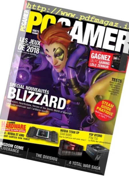 PC Gamer France – 31 decembre 2017 Cover