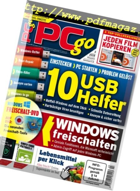 PC Go – Marz 2018 Cover