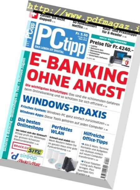 PCtipp – Marz 2018 Cover