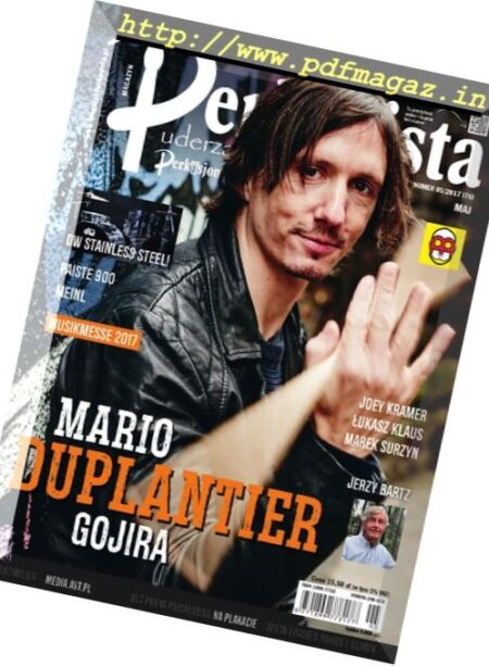 Perkusista – Maj 2017 Cover