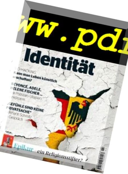 Philosophie Magazin Germany – Februar-Marz 2017 Cover