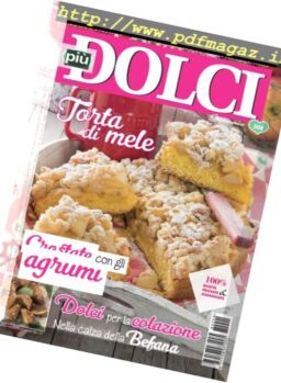 piuDOLCI – Gennaio 2018