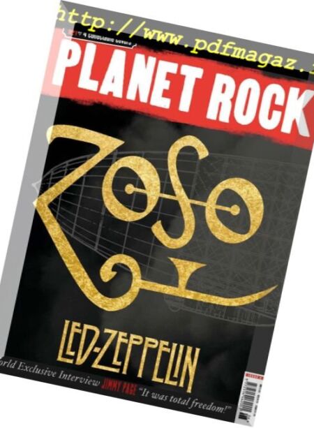Planet Rock – March 2018 Cover