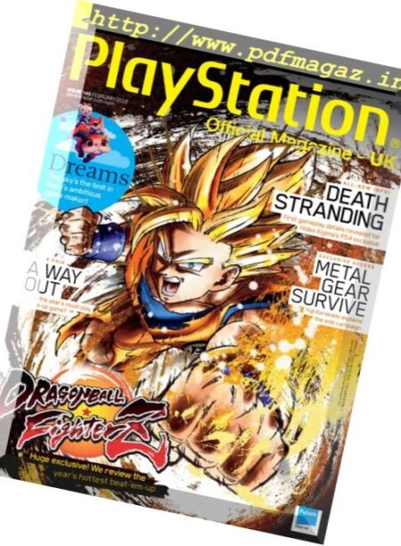 PlayStation Official Magazine UK – March 2018 Cover