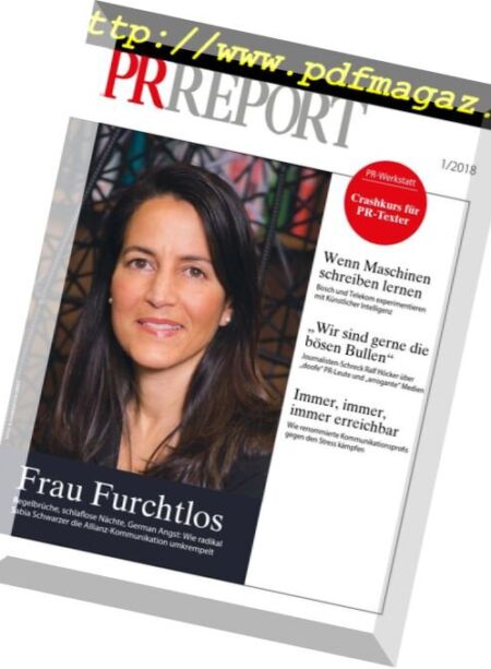 PR Report – Februar 2018 Cover