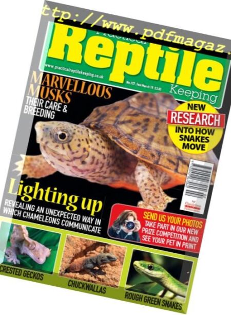Practical Reptile Keeping – February 2018 Cover