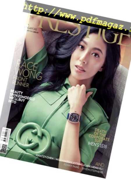 Prestige Singapore – February 2018 Cover
