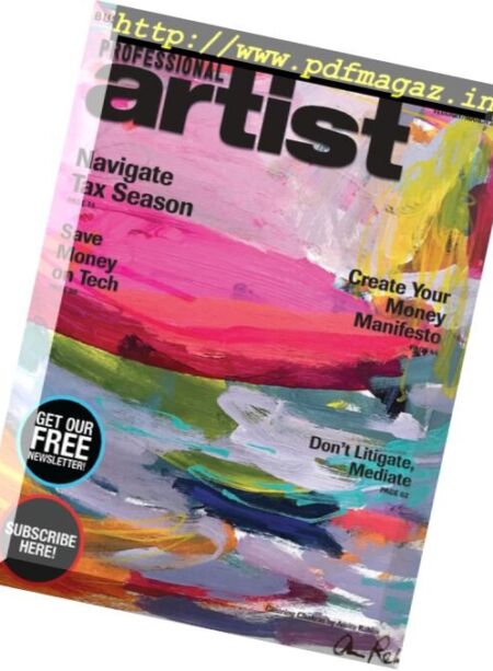 Professional Artist – February 2018 Cover