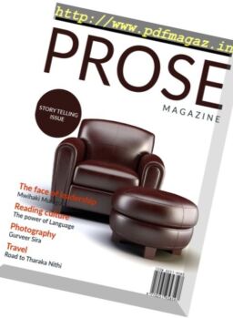 Prose magazine – 3 January 2018