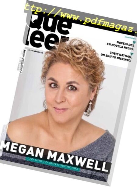 Que Leer – febrero 2018 Cover