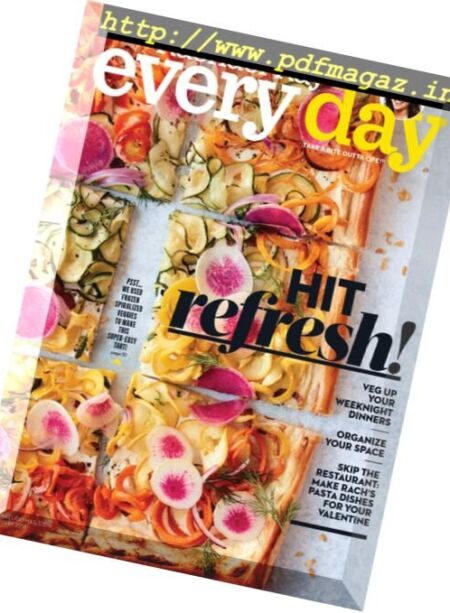 Rachael Ray Every Day – February 2018 Cover