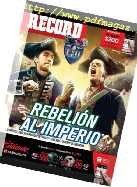 Record Ediciones especiales – febrero 2018 Cover