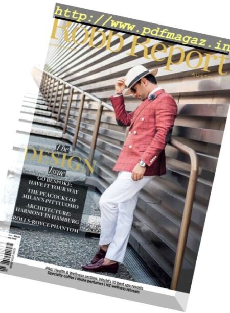Robb Report Australia – January-February 2018 Cover