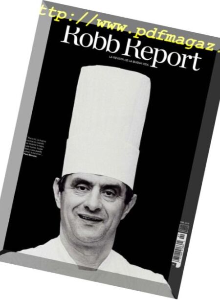 Robb Report Espana – febrero 2018 Cover