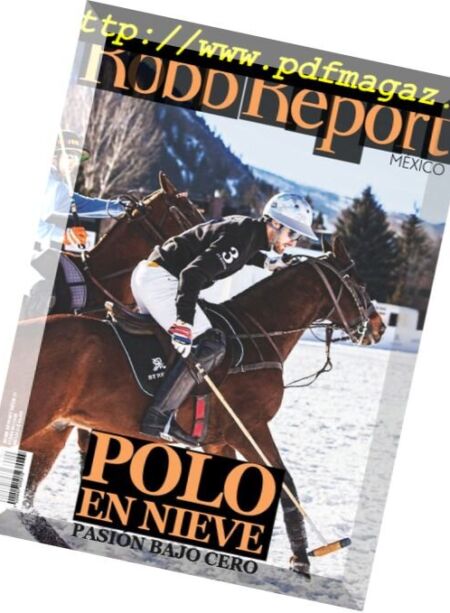 Robb Report Mexico – febrero 2018 Cover