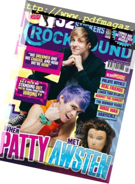 Rock Sound Magazine – April 2018 Cover