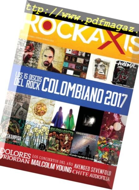 Rockaxis Colombia – Enero-Febrero 2018 Cover