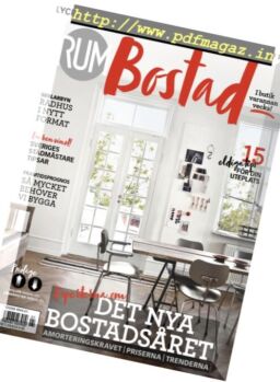 Rum Bostad – 16 januari 2018
