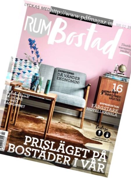 Rum Bostad – 30 januari 2018 Cover