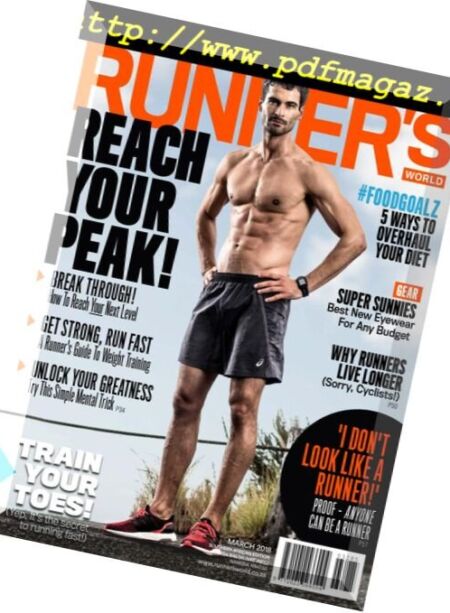Runner’s World South Africa – March 2018 Cover