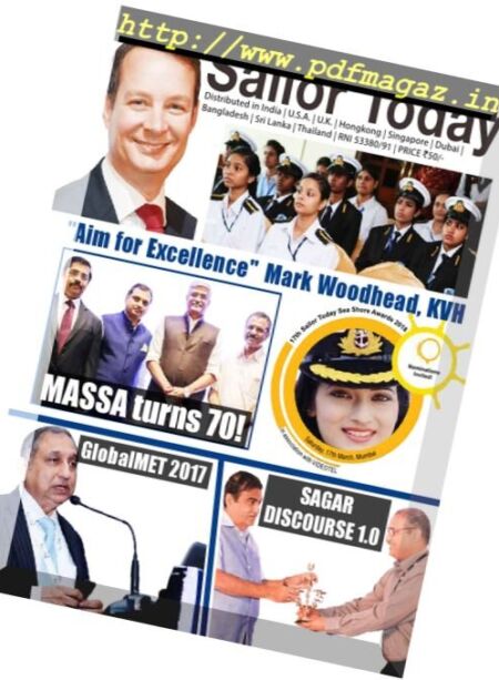 Sailor Today – December 2017 Cover