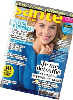 Sante Magazine – fevrier 2018