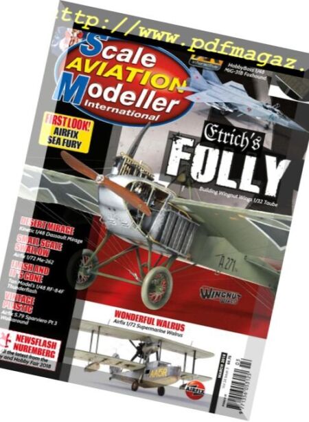 Scale Aviation Modeller International – March 2018 Cover