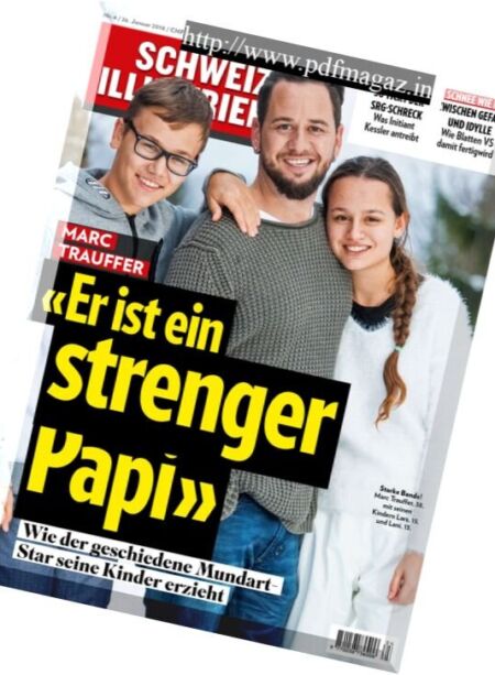 Schweizer Illustrierte – 26 Januar 2018 Cover