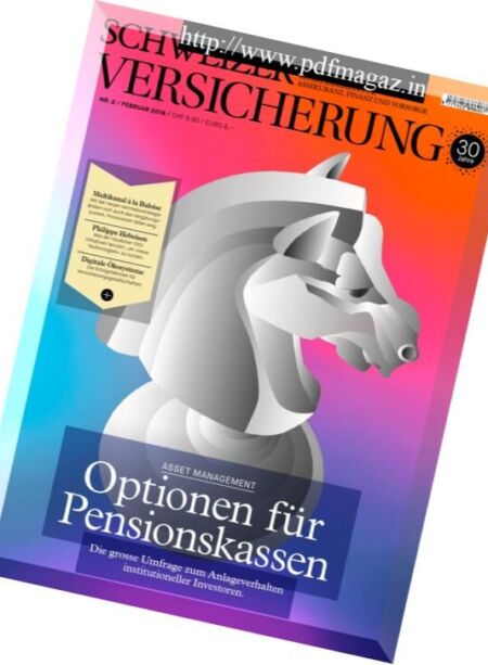 Schweizer Versicherung – Februar 2018 Cover