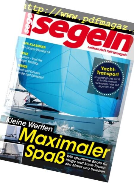 Segeln – Marz 2018 Cover