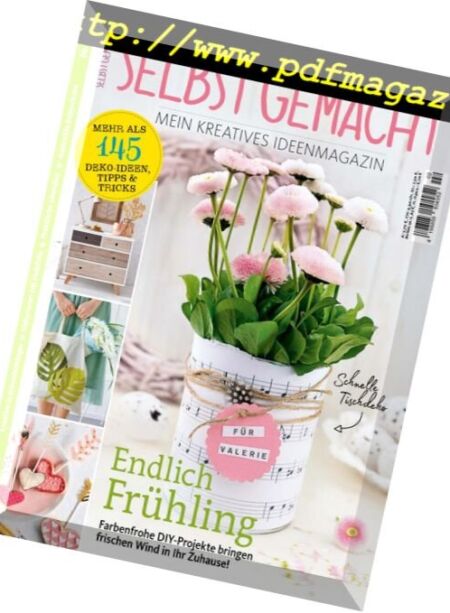 Selbst Gemacht – Marz 2018 Cover