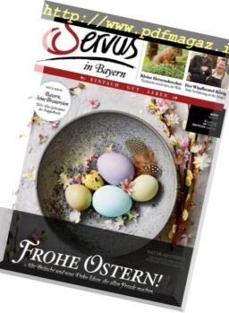 Servus in Bayern – Marz 2018