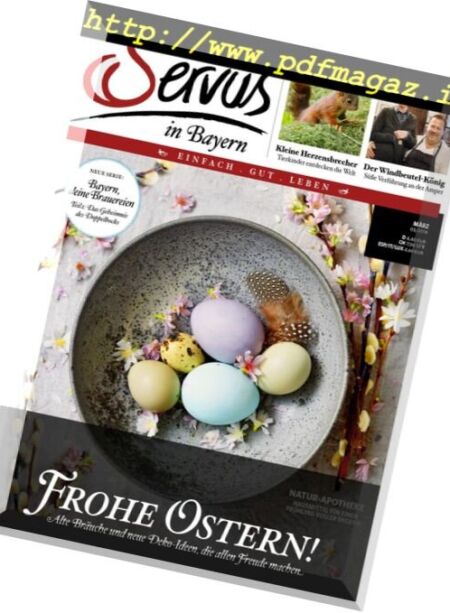 Servus in Bayern – Marz 2018 Cover