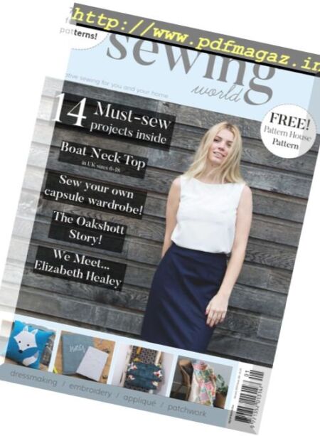 Sewing World – January 2018 Cover