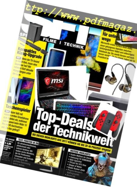 SFT – Spiele Filme Technik – Februar 2018 Cover