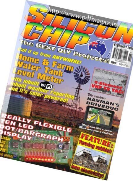 Silicon Chip – February 2018 Cover