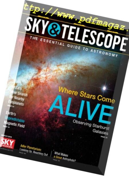 Sky & Telescope – March 2018 Cover