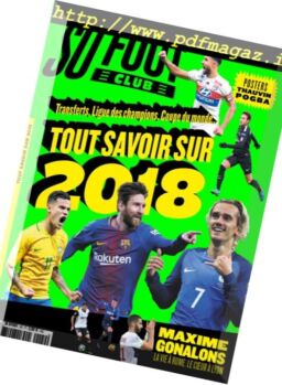 So Foot Club – mars 2018