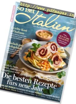 So isst Italien – Februar-Marz 2018