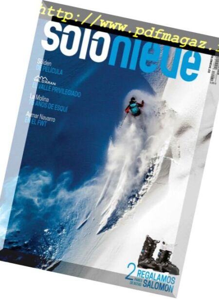Solo Nieve – 27 enero 2018 Cover