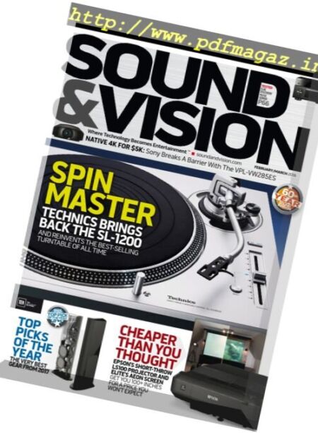 Sound & Vision – February 2018 Cover