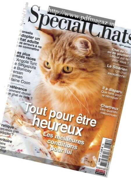 Special Chats – janvier 2018 Cover