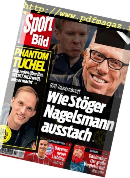 Sport Bild – 14 Februar 2018 Cover