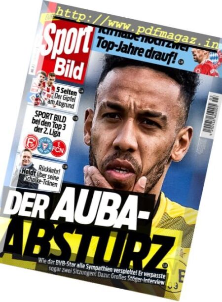 Sport Bild – 17 Januar 2018 Cover