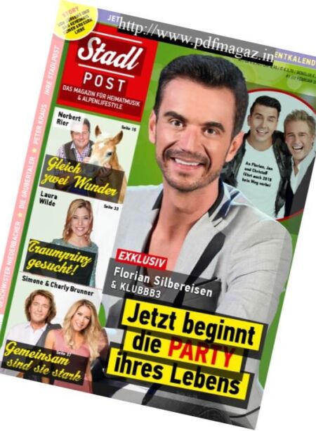 Stadlpost – Januar 2018 Cover