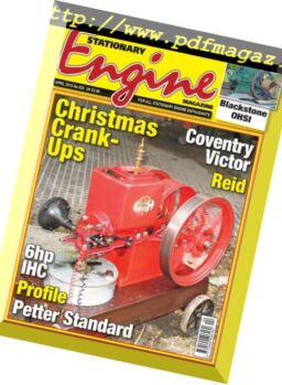 Stationary Engine – April 2018