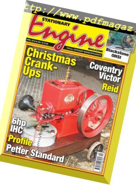 Stationary Engine – April 2018 Cover