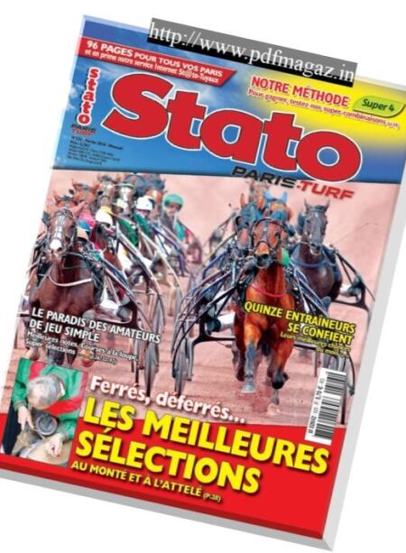 Stato Turf – 24 janvier 2018 Cover