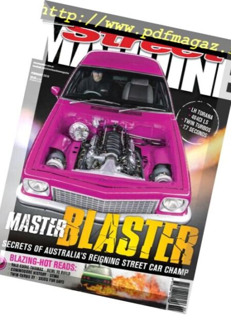 Street Machine Australia – March 2018 Cover